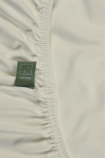 Dutch Design Hoeslaken Organic Lycra HL Off-white