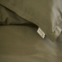 Walra Dekbedovertrek Vintage Satin Green