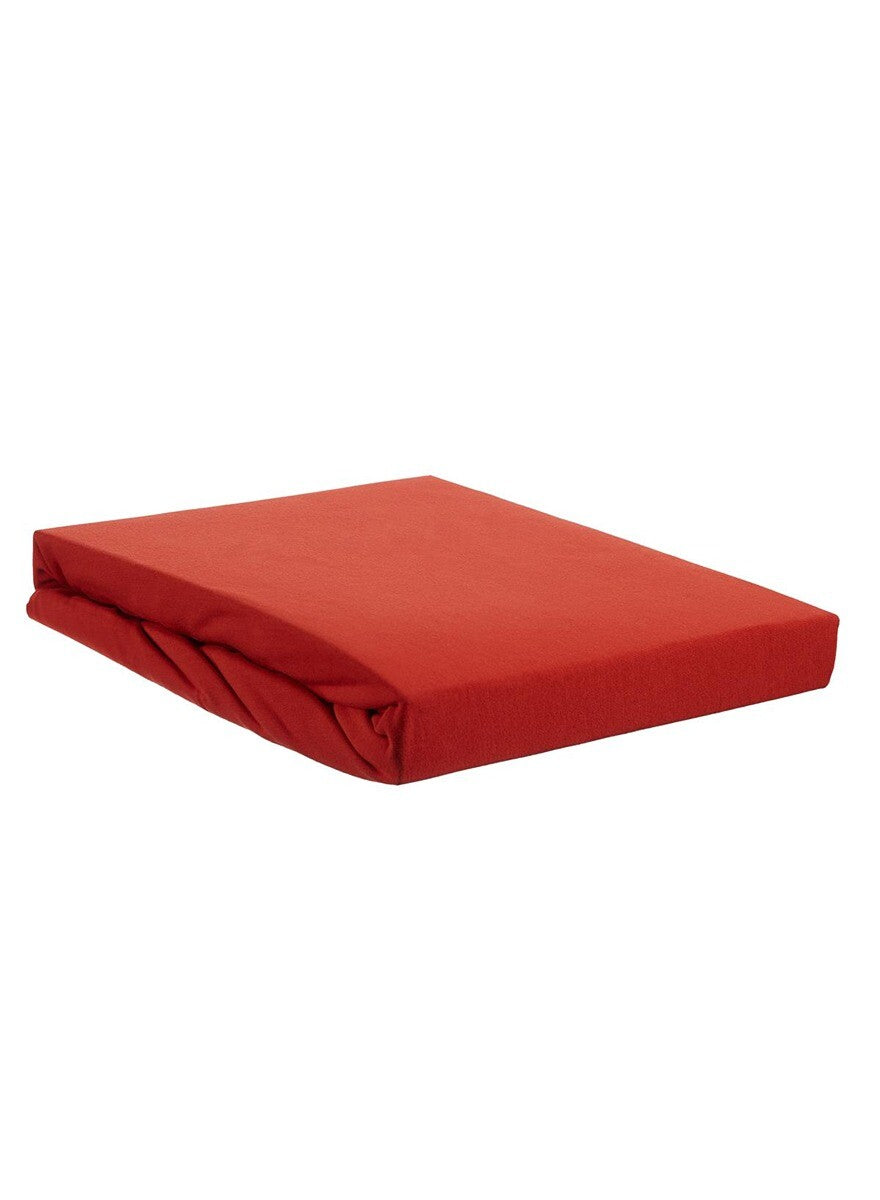 BeddingHouse Splittopper hoeslaken Jersey Lycra Splittopper Koraal Coral Red