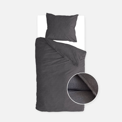 Walra Dekbedovertrek Soft Comfort Anthracite