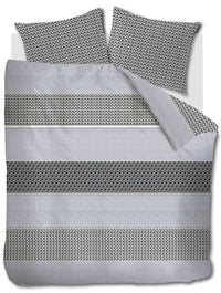 Riviera Maison Dekbedovertrek Lawrence Blue Grey