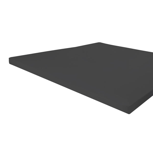 Byrklund Topper hoeslaken Bed Basics Jersey Topper Anthracite