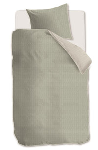 Riviera Maison Dekbedovertrek Bambu Grey Green