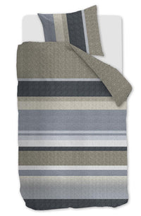 BeddingHouse Dekbedovertrek Jorren Blue Grey