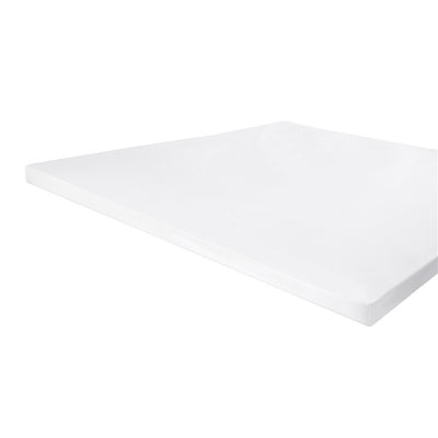 Byrklund Topper hoeslaken Bed Basics Jersey Topper White