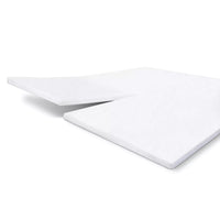 Walra Molton WALRA Cotton Cover Split Topper White