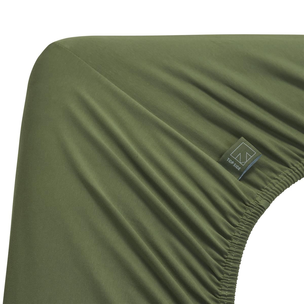 Dutch Design Hoeslaken Organic Lycra HL Green