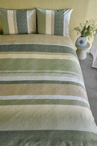 BeddingHouse Dekbedovertrek Jorren Olive Green