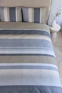 BeddingHouse Dekbedovertrek Jorren Blue Grey