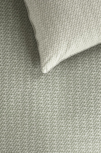 Riviera Maison Dekbedovertrek Bambu Grey Green