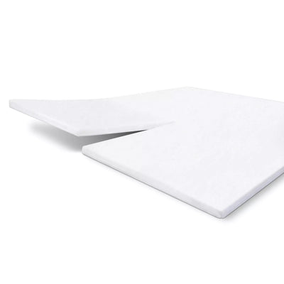 Walra Molton WALRA Cotton Cover Split Topper White