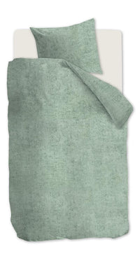 BeddingHouse Dekbedovertrek Frost Grey Green