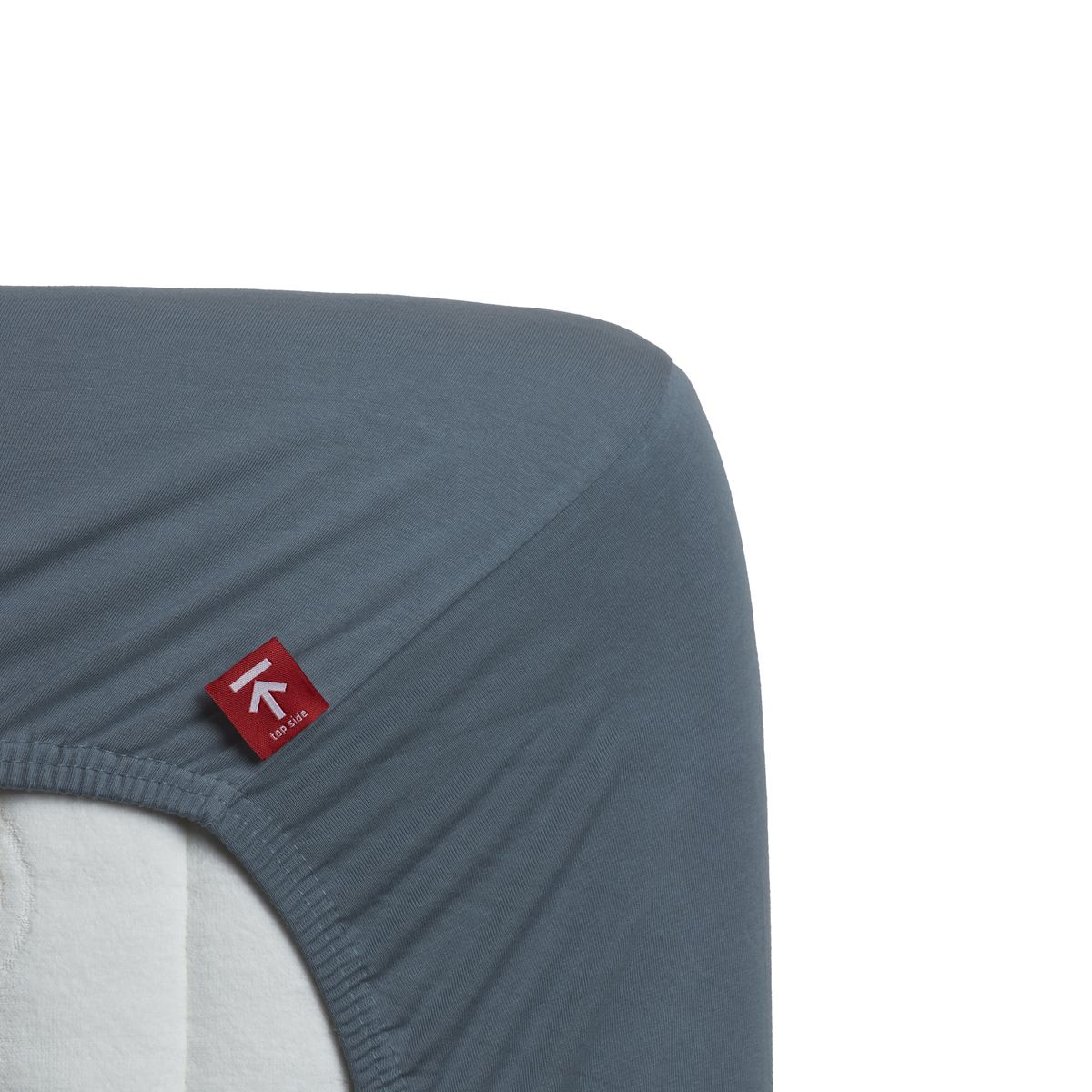 BeddingHouse Splittopper hoeslaken Jersey Stretch Cool Grey
