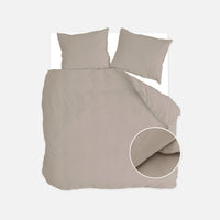Walra Dekbedovertrek Linen Elegance Sand