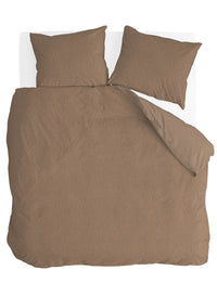 Byrklund Dekbedovertrek Soft Fluffy Taupe