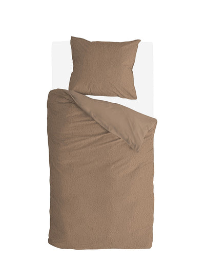 Byrklund Dekbedovertrek Soft Fluffy Taupe