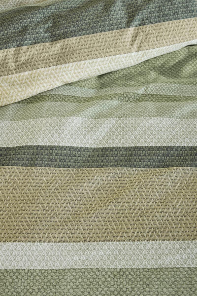 BeddingHouse Dekbedovertrek Jorren Olive Green