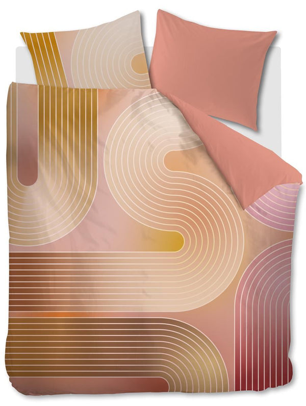 Dutch Design Dekbedovertrek Curves Coral