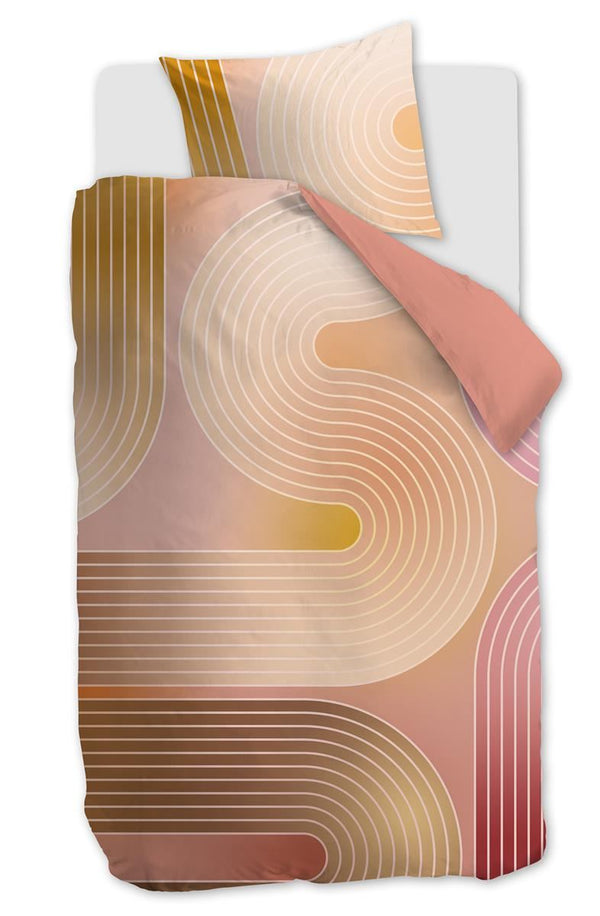 Dutch Design Dekbedovertrek Curves Coral