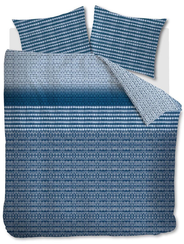 BeddingHouse Dekbedovertrek Yori Blue