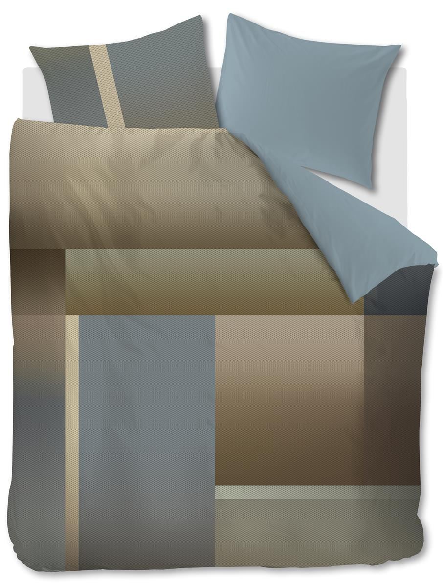 Kardol Dekbedovertrek Sloane Square Blue Grey