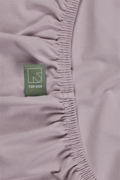 Dutch Design Splittopper hoeslaken Organic Lycra TDS Lilac