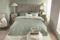 Riviera Maison Dekbedovertrek Bambu Grey Green