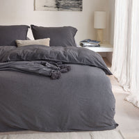 Walra Dekbedovertrek Soft Comfort Anthracite