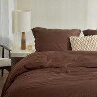 Walra Dekbedovertrek Vintage Satin Brown