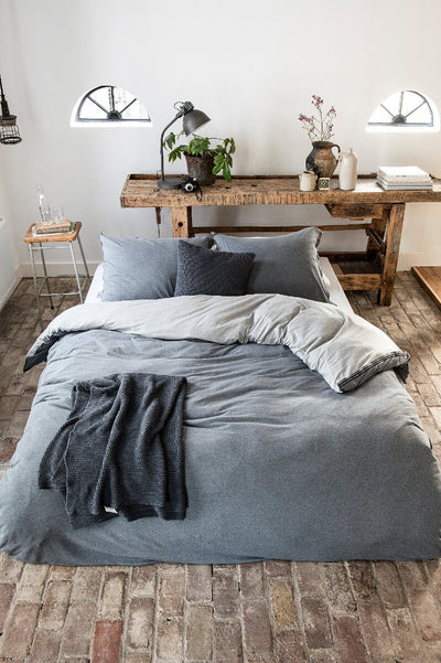 Walra Dekbedovertrek Casual Beauty Grey 200x220 cm