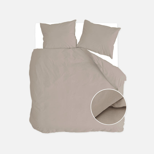 Walra Dekbedovertrek Linen Elegance Sand