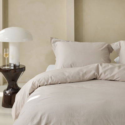 Walra Dekbedovertrek Linen Elegance Sand