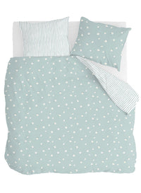 Walra Dekbedovertrek Little Daisies Jade Mint 200x220 cm