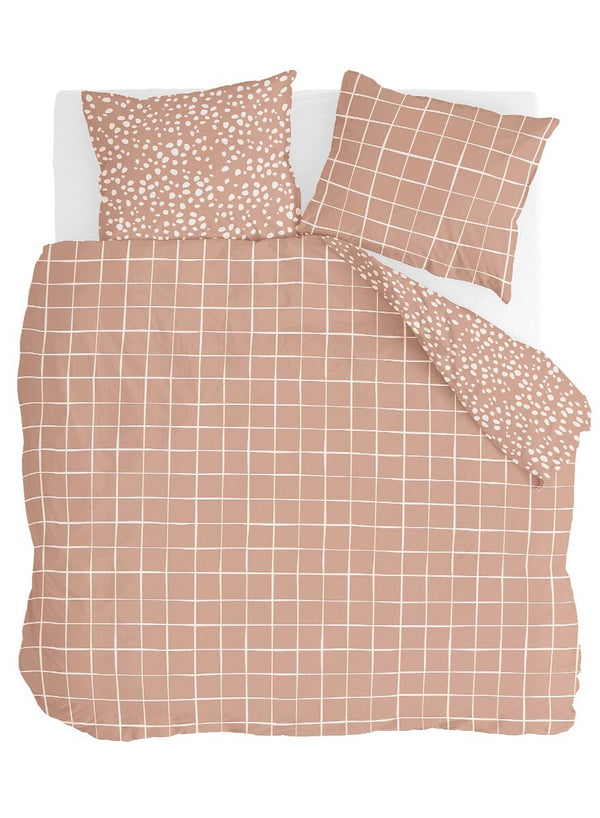 Walra Dekbedovertrek Remade Dots Squares Terra