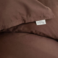 Walra Dekbedovertrek Vintage Satin Brown