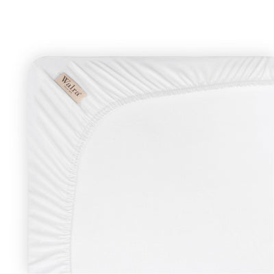 Walra Topper hoeslaken Jersey Stretch Topper White