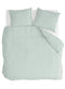Walra Dekbedovertrek Vintage Cotton Jade