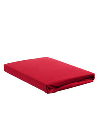 BeddingHouse Topper hoeslaken Jersey Topper Red