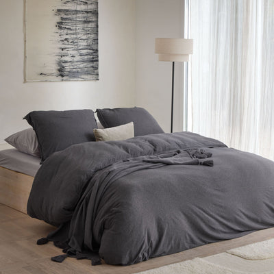 Walra Dekbedovertrek Soft Comfort Anthracite