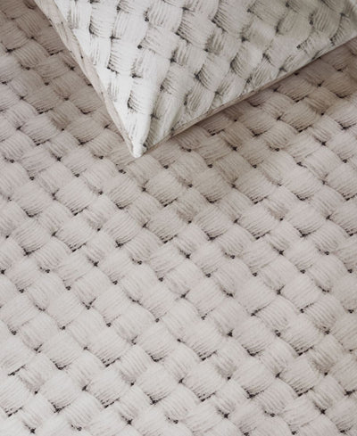 Riviera Maison Dekbedovertrek Woven Wool Naturel