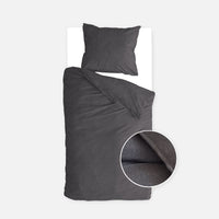 Walra Dekbedovertrek Soft Comfort Anthracite