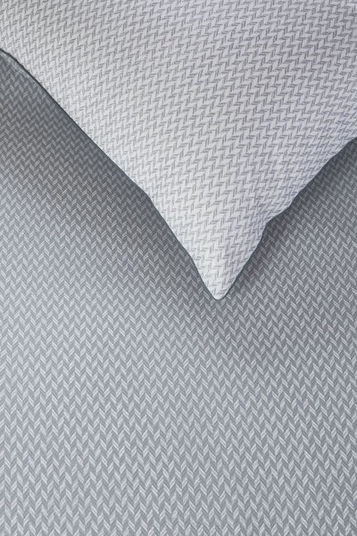 Riviera Maison Dekbedovertrek Emery Blue Grey