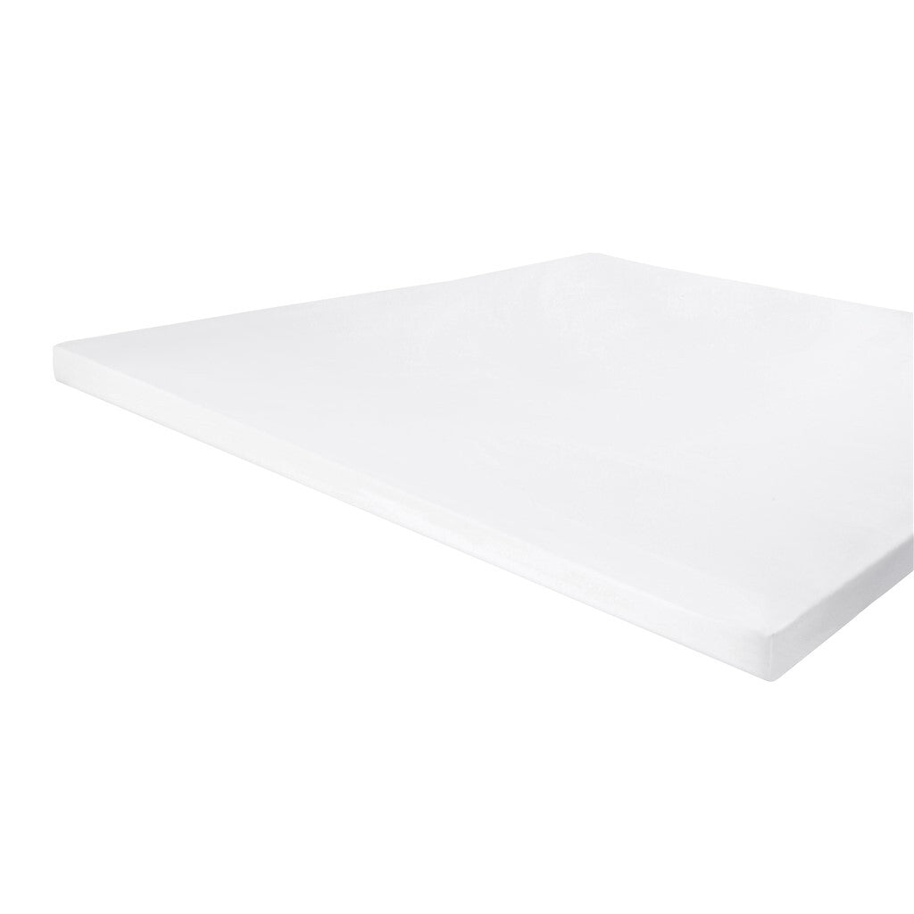 Byrklund Topper hoeslaken Bed Basics Jersey Topper White