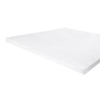 Byrklund Topper hoeslaken Bed Basics Jersey Topper White