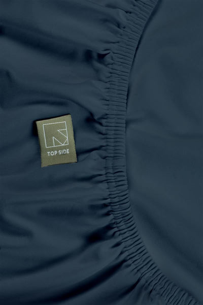 Dutch Design Hoeslaken Organic Lycra HL Blue