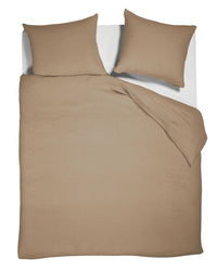 BeddingHouse Dekbedovertrek Mist Light Brown