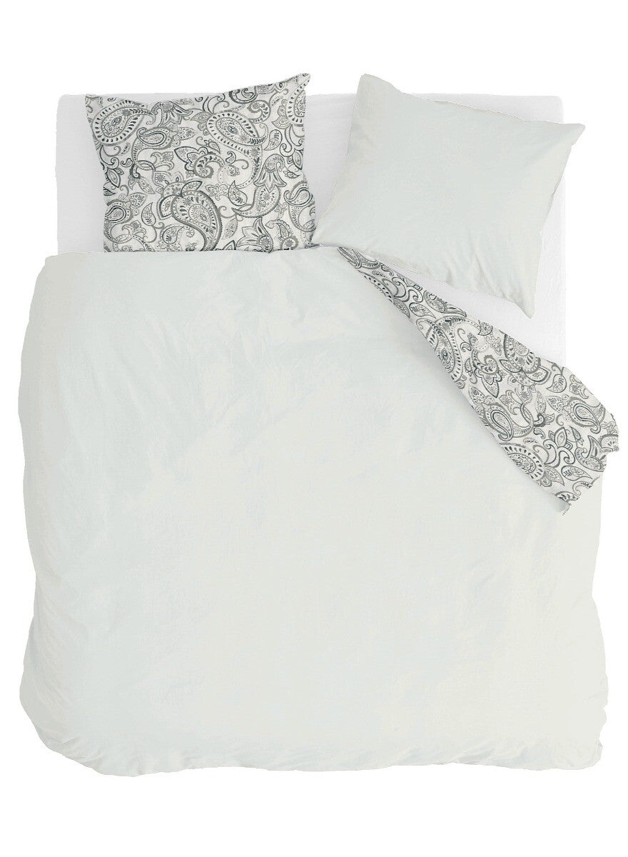 Walra Dekbedovertrek Perfect Paisley Off White