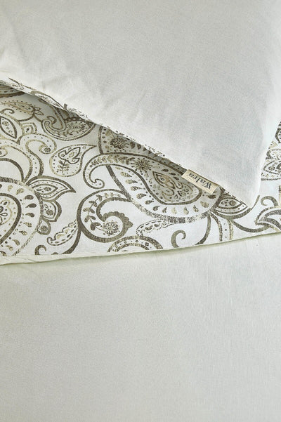 Walra Dekbedovertrek Perfect Paisley Off White