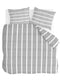 Walra Dekbedovertrek Stripe Along Antraciet