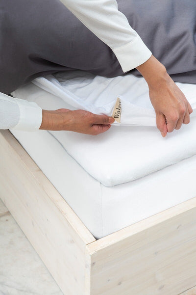 Walra Matrastopper Molton Cotton Cover Topper White